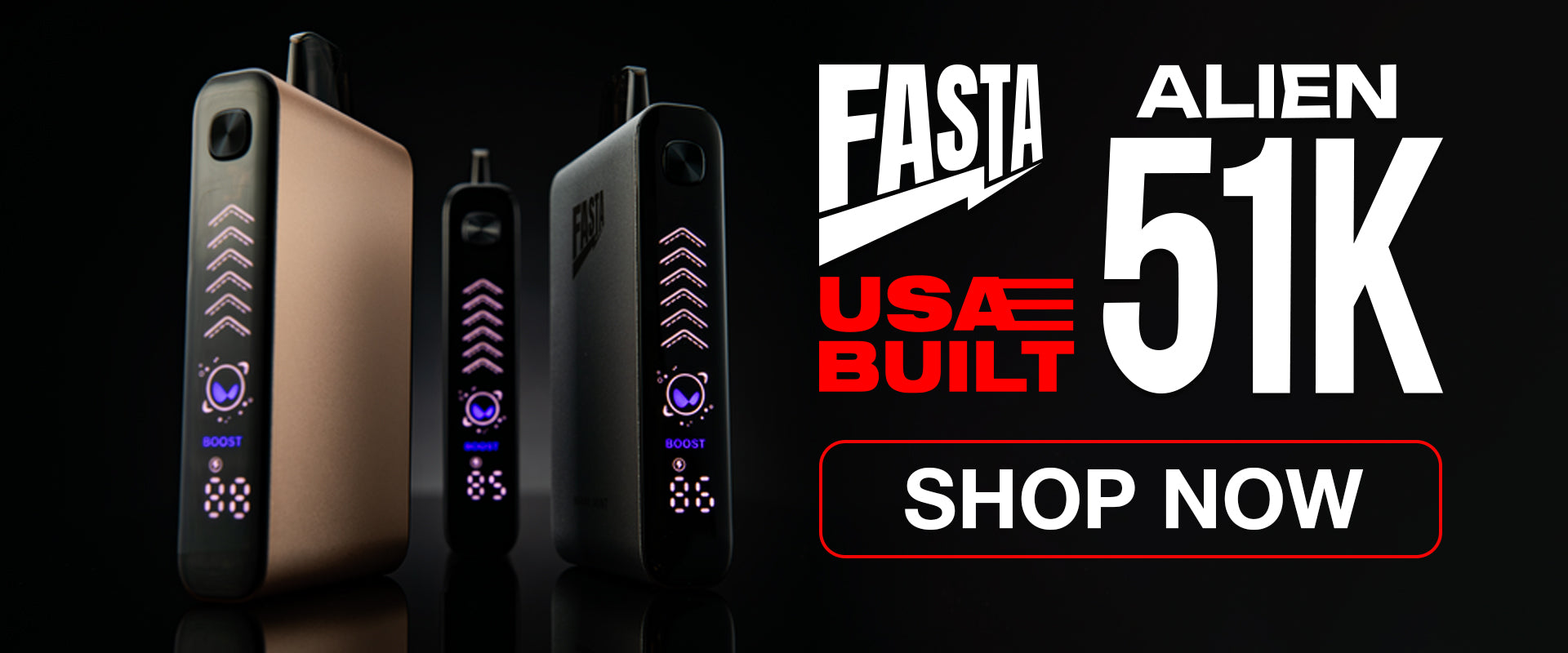 Fasta Alien 51k Vapes